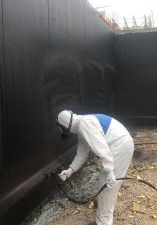aquaproof-imperméabilisation-murs de sous-sol-revêtement bitume