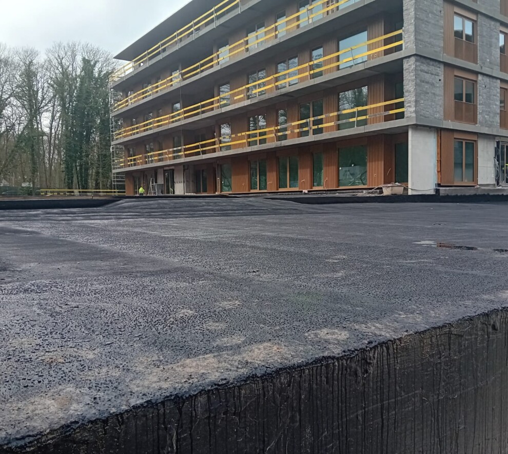 imperméabilisation des toits de sous-sol