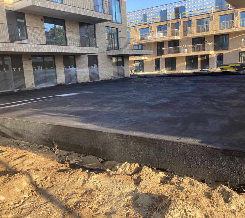 imperméabilisation des toits de sous-sol